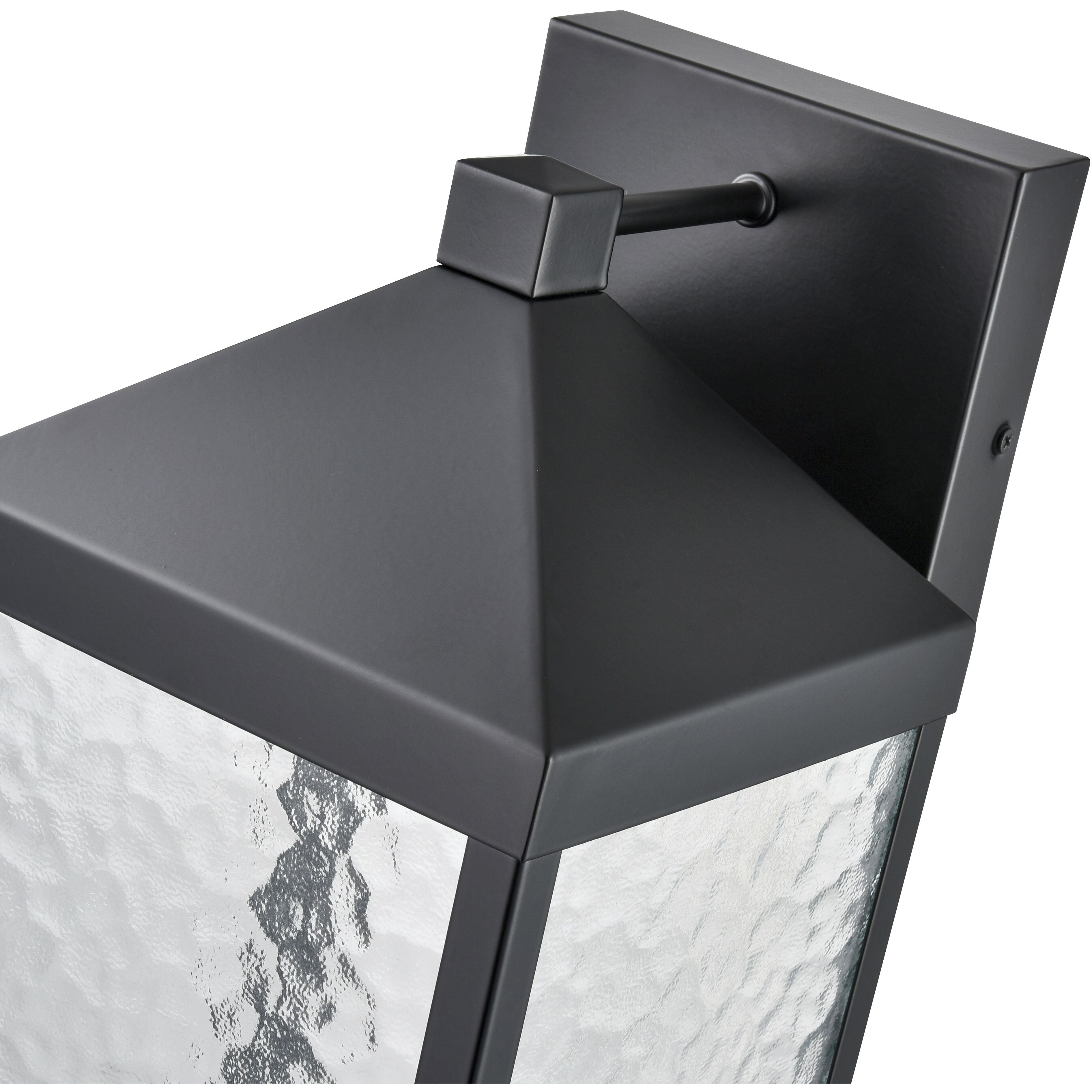 Aaron LED 15.25 inch Powder Coated Black Outdoor Wall Sconce